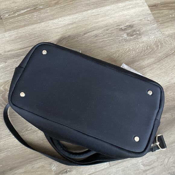 Ted Baker London Roseiee Ruffle Large Tote Black Crossbody Strap - Picture 5 of 15